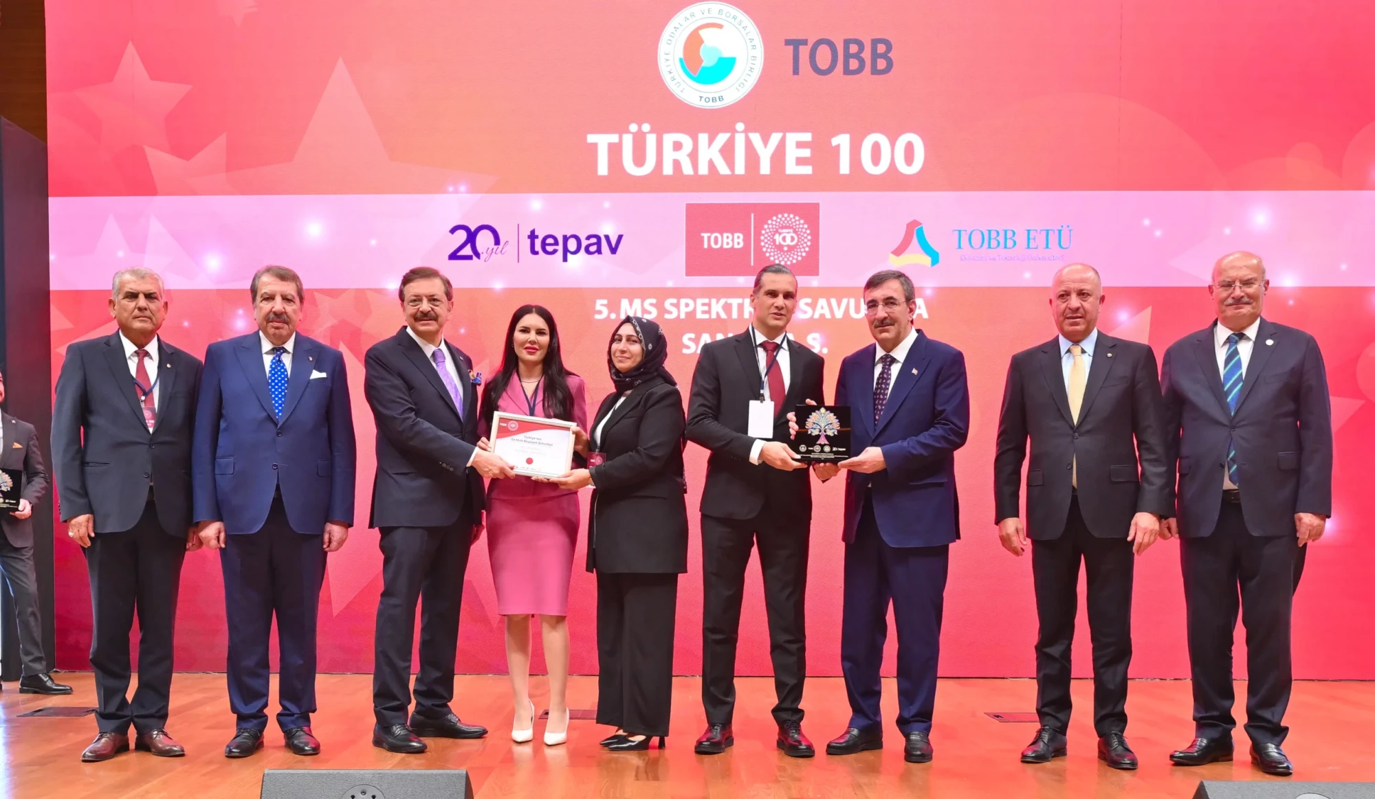 Türkiye-100-MS SPEKTRAL-ÖDÜL