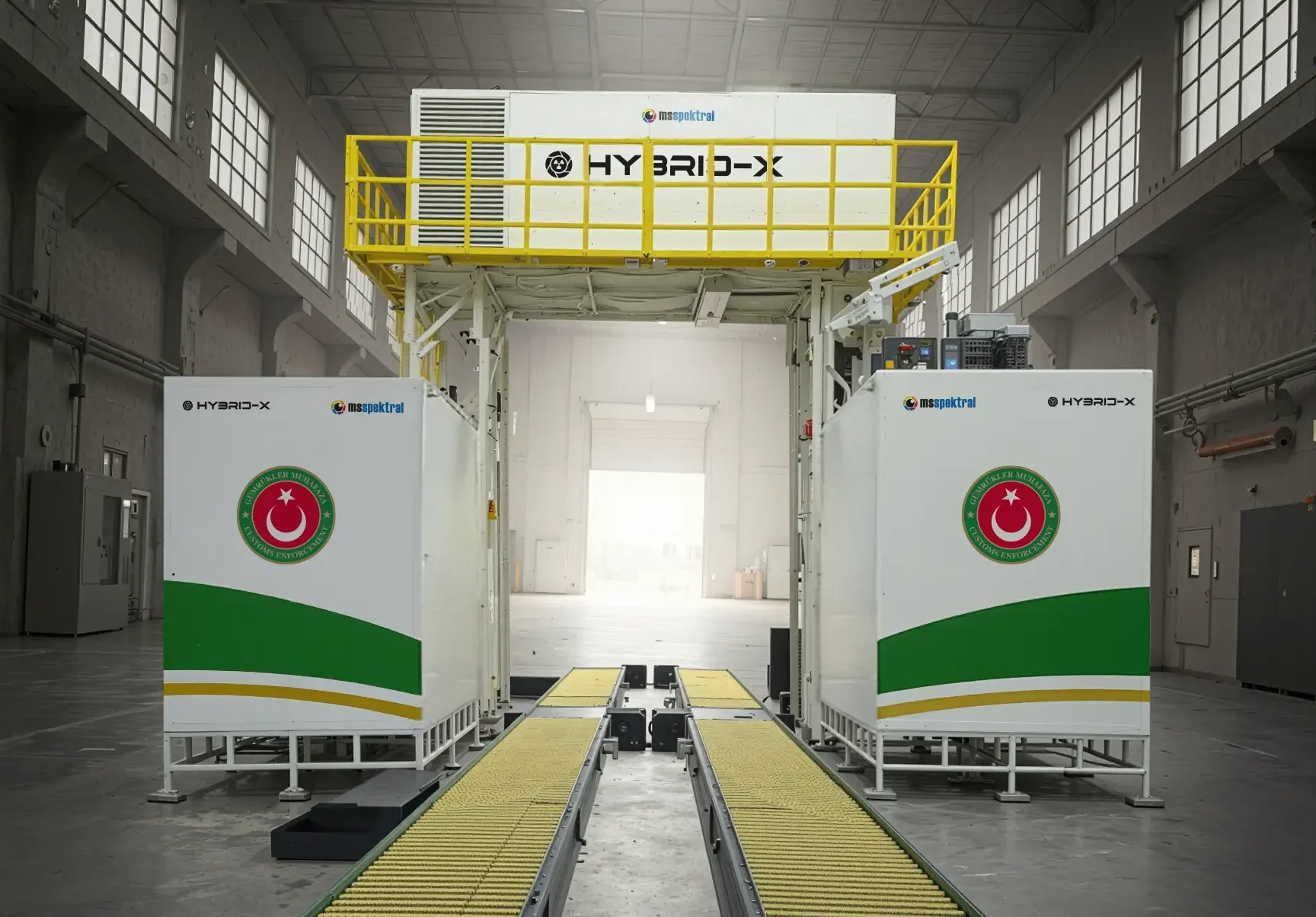 X-Ray Fast Truck Container Scanning System